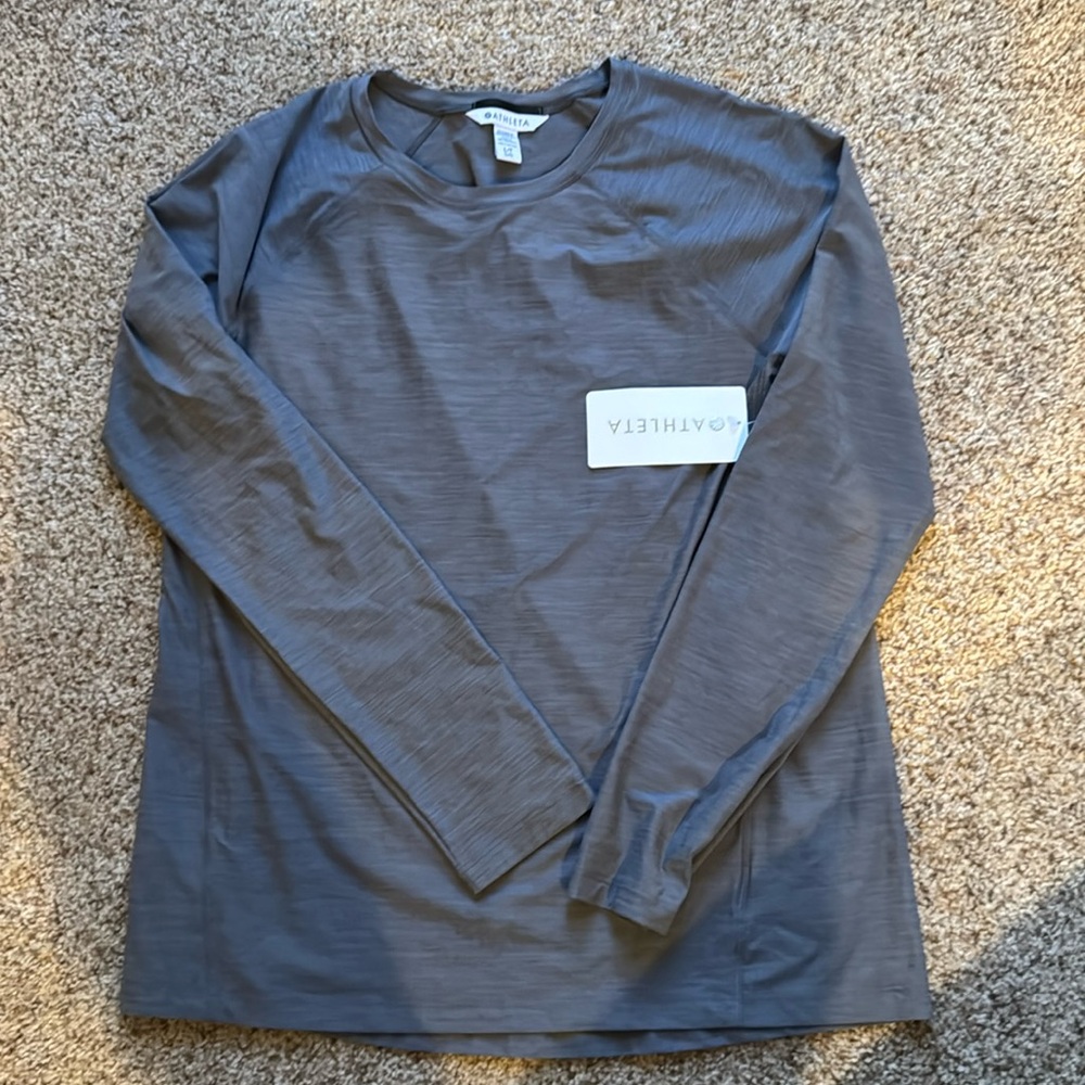 Long sleeve Athleta TrainTop—NWT